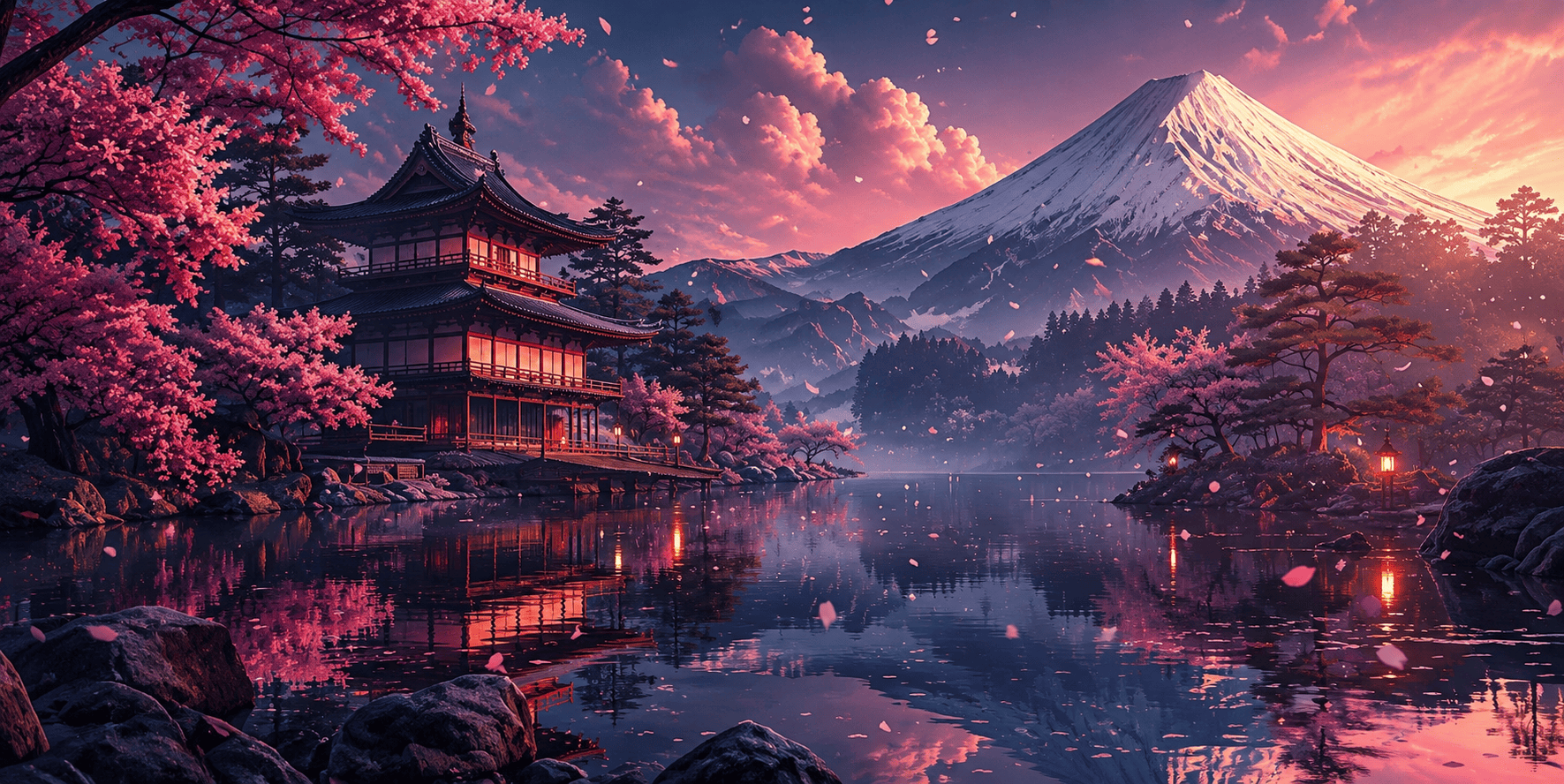 Japán tájkép vászonképek